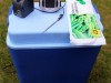 Picture 1 – Cool-box, optional water pump, thermometer and ziplock bags